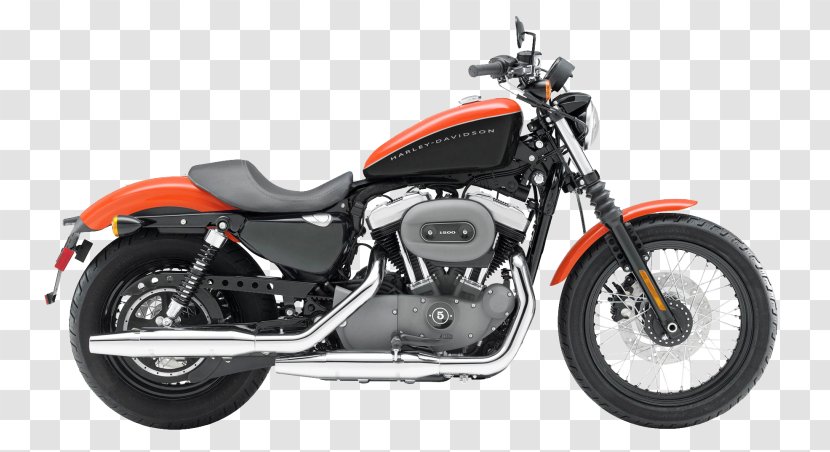Harley-Davidson Sportster Custom Motorcycle Evolution Engine - Motor Vehicle Transparent PNG