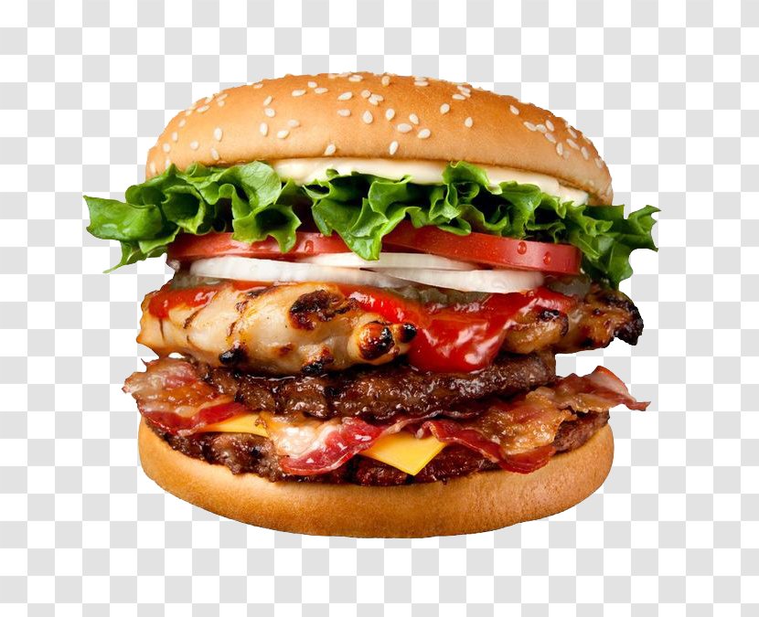 Hamburger Veggie Burger Fast Food Chicken Sandwich - American - Transparent Images Transparent PNG