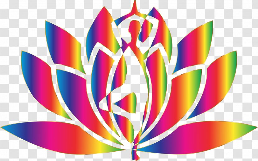 Yoga Lotus Position Gomukhasana Clip Art - Petal Transparent PNG