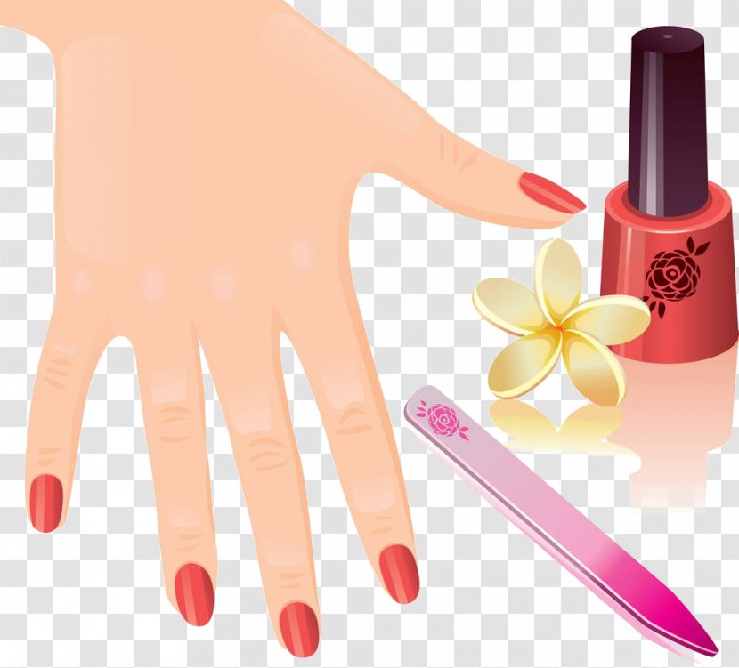 Manicure Nail Pedicure Royalty-free Clip Art - Care - Polish Transparent PNG