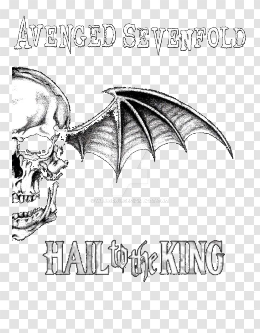 Avenged Sevenfold Drawing Hail To The King Heavy Metal Sketch - Avenge Transparent PNG