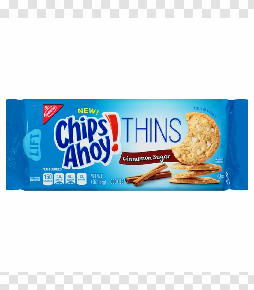 Chocolate Chip Cookie Chips Ahoy! Cinnamon Sugar Biscuits Transparent PNG