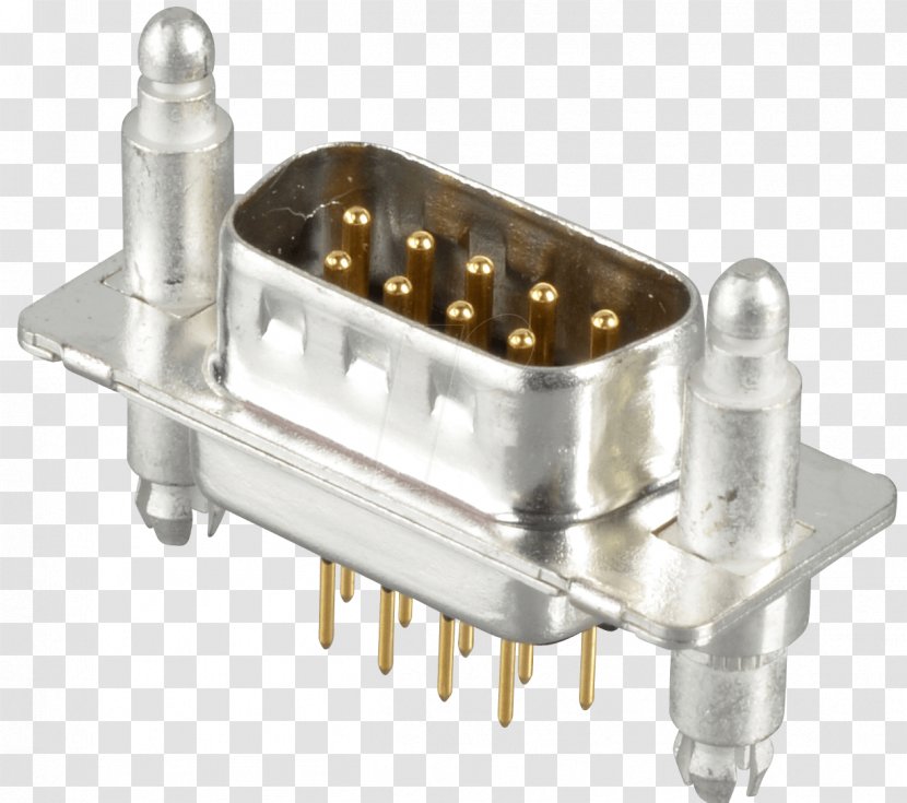 Electronic Component D-subminiature Electrical Connector Electronics Pôle Emploi - Dsubminiature Transparent PNG
