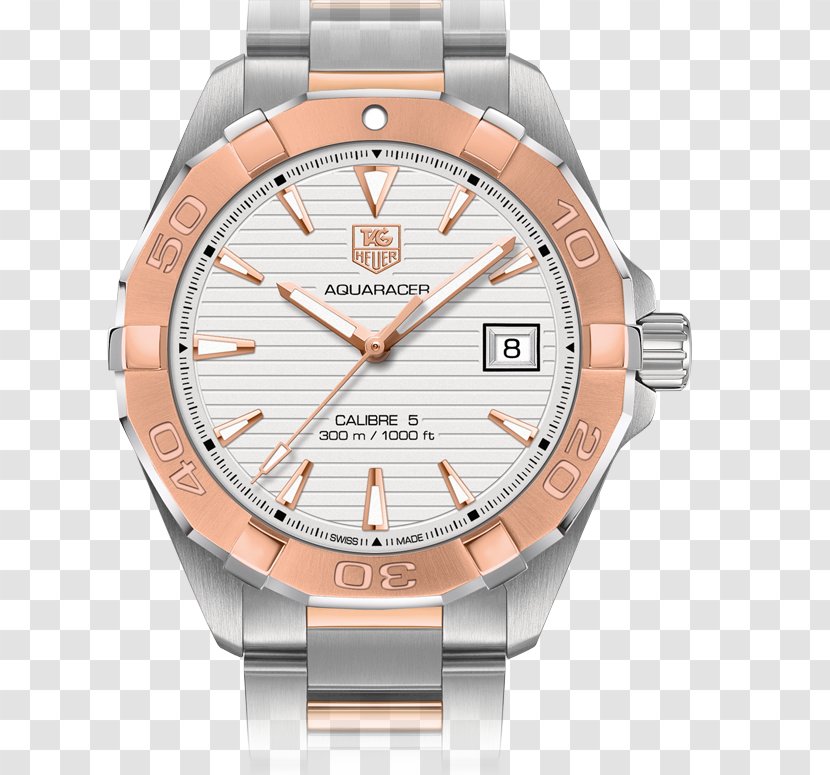 TAG Heuer Aquaracer Calibre 5 Watch Jewellery - Steel Transparent PNG