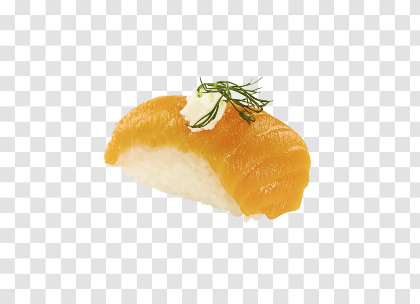 Japanese Cuisine Makizushi Smoked Salmon Onigiri - Nigiri Transparent PNG