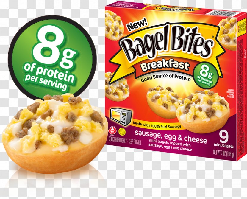 Breakfast Cereal Bacon, Egg And Cheese Sandwich Pizza Bagel Transparent PNG