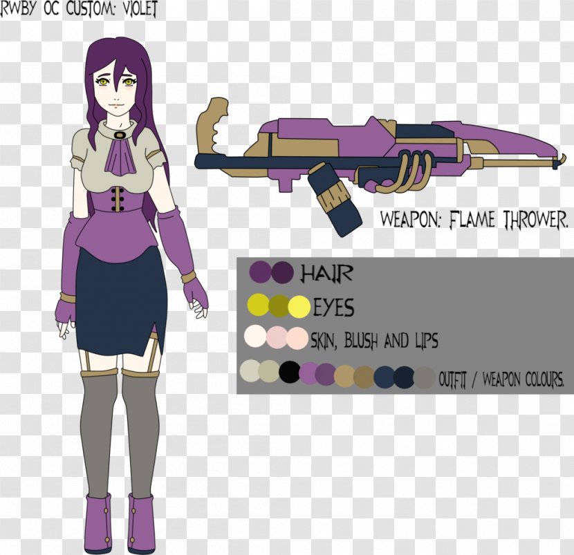 Concept Art Weapon Character Purple - Heart - Yellow Poster Design Transparent PNG