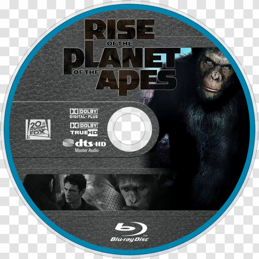 Blu-ray Disc DVD Planet Of The Apes Compact Film - Rise - Dvd Transparent PNG
