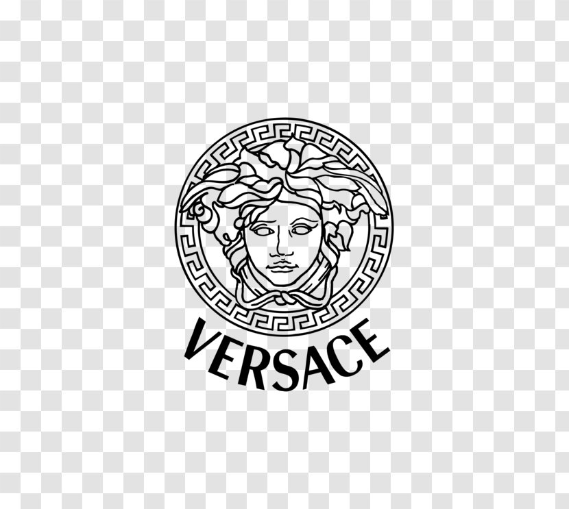 Versus (Versace) Decal Sticker Fashion - White - Logo Versace Transparent PNG