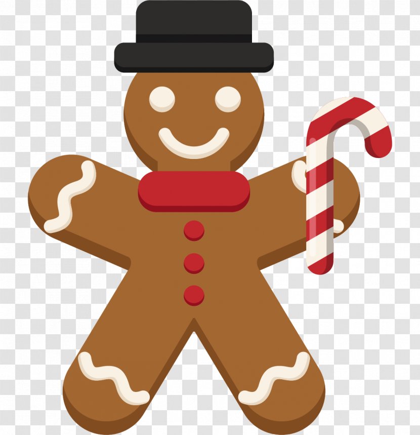 The Gingerbread Man Christmas Day Image - Biscuit Transparent PNG