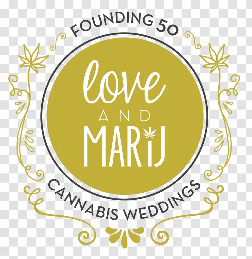 Wedding Invitation Logo Gift Love - Cannabis Transparent PNG