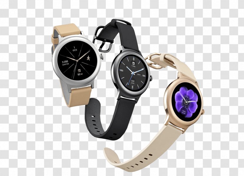 LG G Watch Style Urbane Sport Smartwatch - Metal Transparent PNG