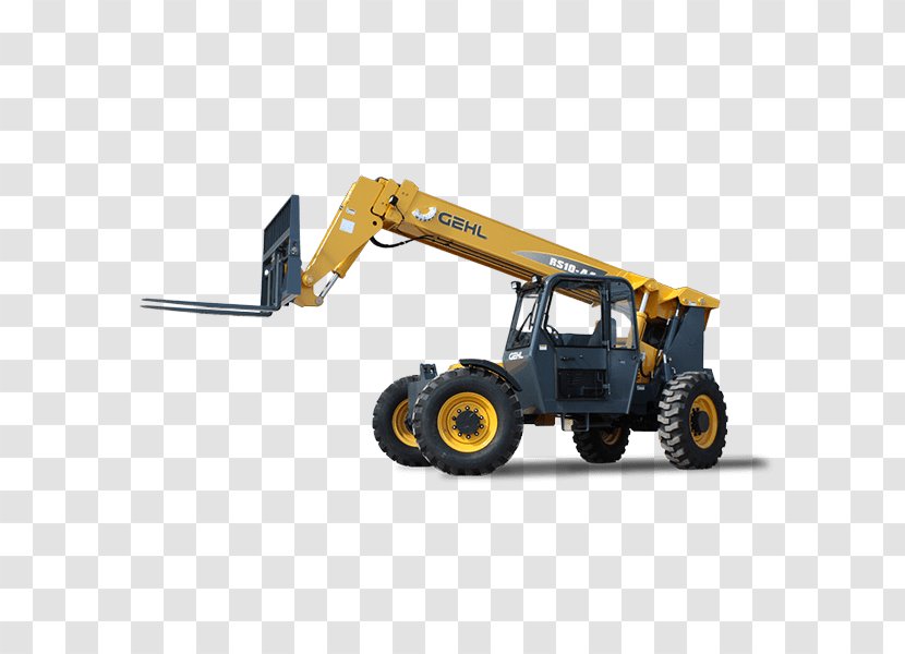 Crane Telescopic Handler Heavy Machinery Gehl Company Forklift - Aerial Work Platform Transparent PNG