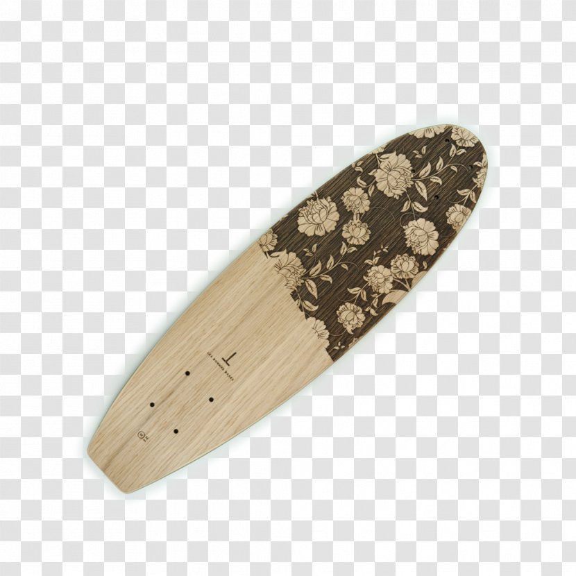 LES BONNES BASES Skateboard Plank Wood Veneer Engraving - Europe Transparent PNG