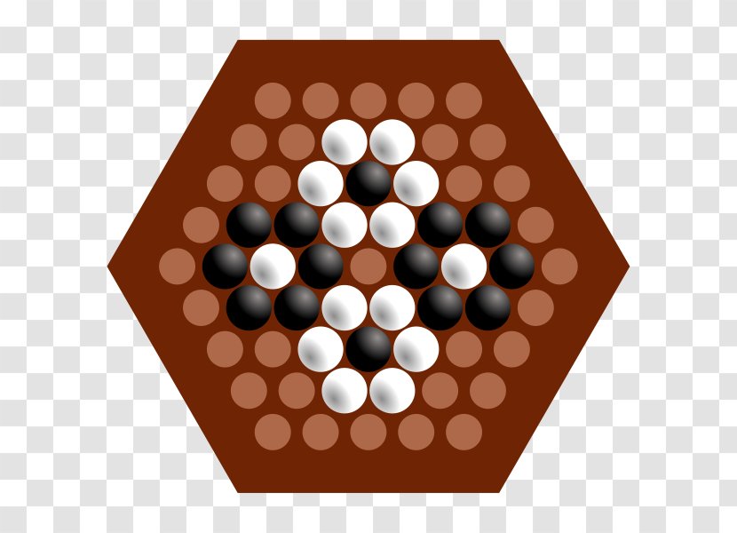 Abalone Chinese Checkers Halma Chess Game - Classic Transparent PNG