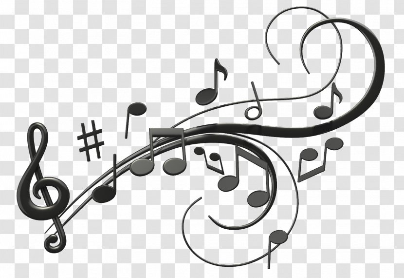 Musical Note Clef Clip Art - Flower - Notes Transparent PNG