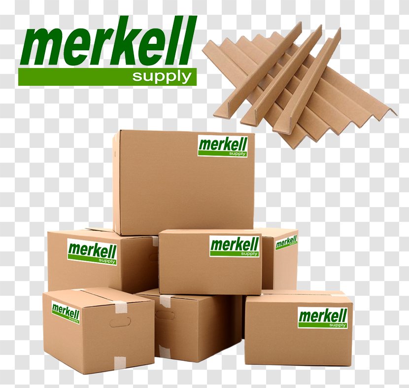Paper Corrugated Fiberboard Packaging And Labeling Cardboard Strapping - Package Delivery - Merkel Transparent PNG