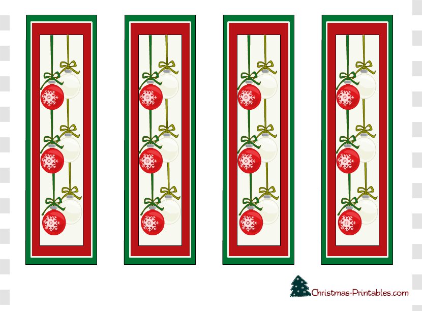 Christmas Tree Bookmark Holiday Clip Art - Flowering Plant - Cliparts Transparent PNG