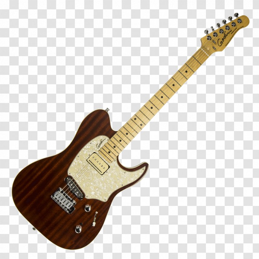 Bass Guitar Electric Godin Fender Stratocaster - Silhouette Transparent PNG