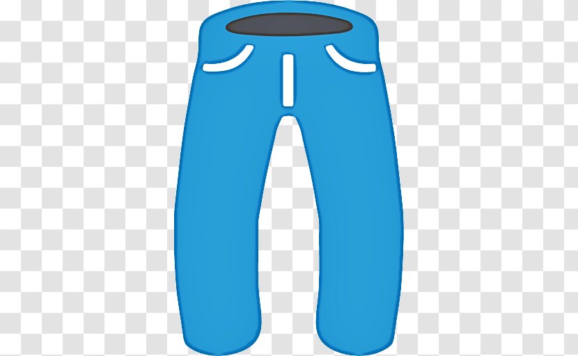 Sleeve Blue - Aqua - Shorts Trousers Transparent PNG