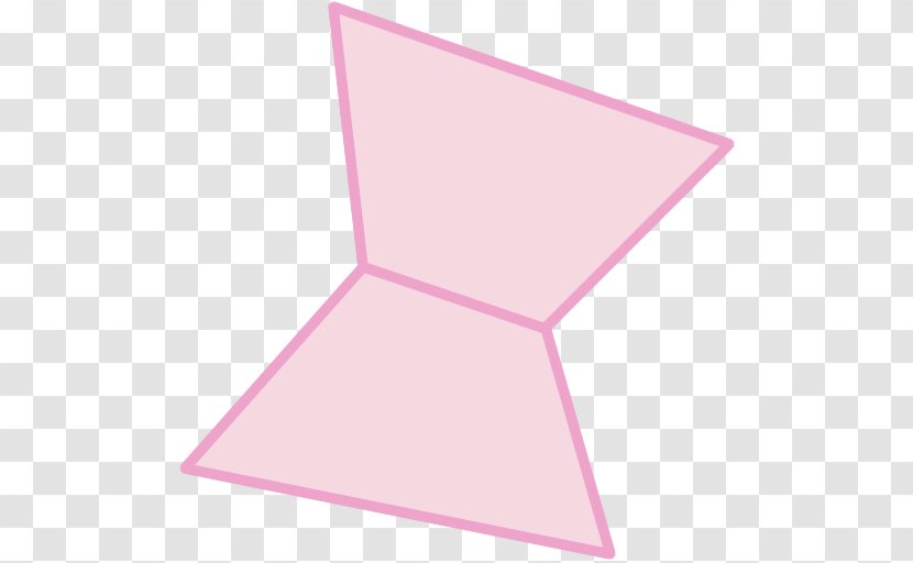 Line Angle - Pink M - Ribbon Fashion Transparent PNG