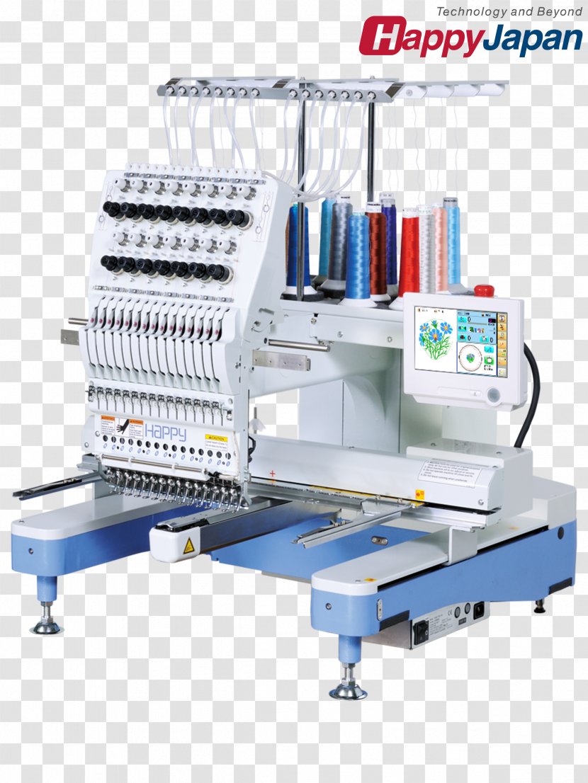Machine Embroidery Sewing Machines - Industry - Tailoring Transparent PNG