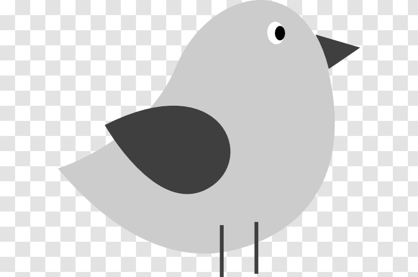 Bird Drawing Clip Art - Beak - Simple Transparent PNG