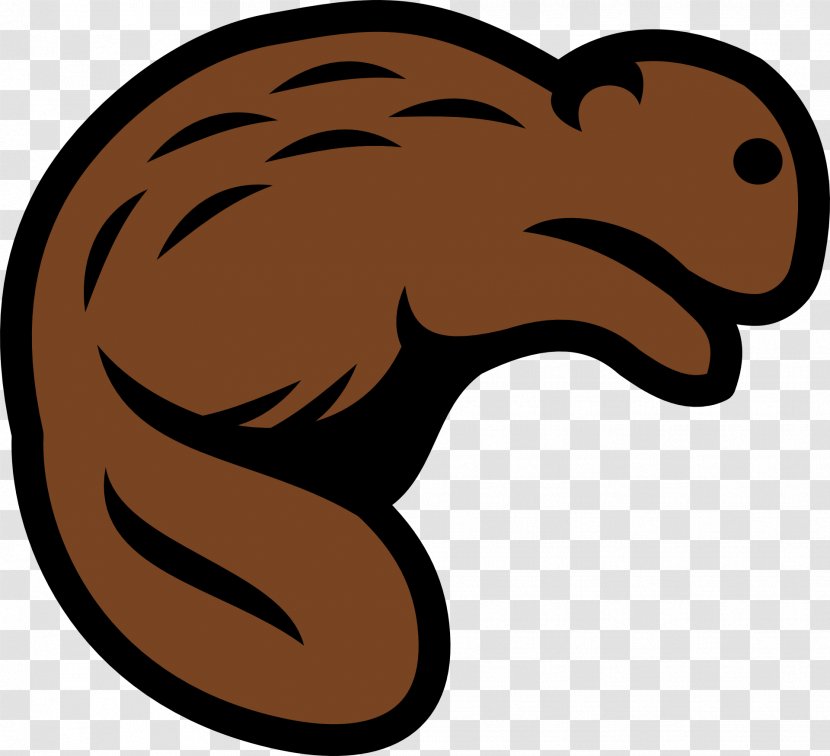 Beaver Fur Trade Clip Art - Beak - Brown Squirrel Transparent PNG