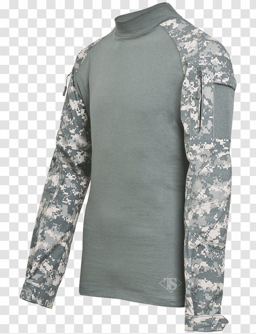 Sleeve T-shirt Army Combat Uniform Shirt TRU-SPEC Transparent PNG