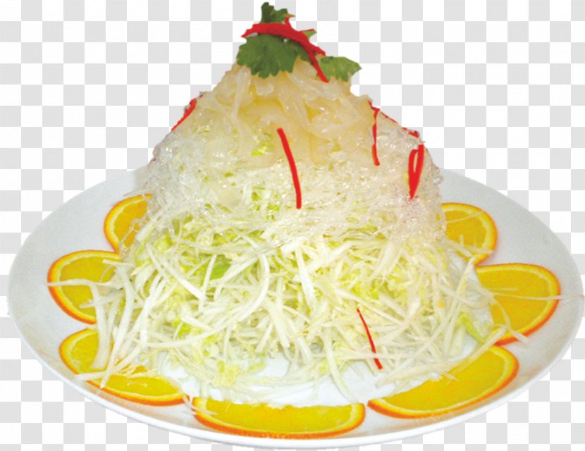 Asian Cuisine Napa Cabbage Vegetable - Commodity - Sting Paper Shredded Transparent PNG