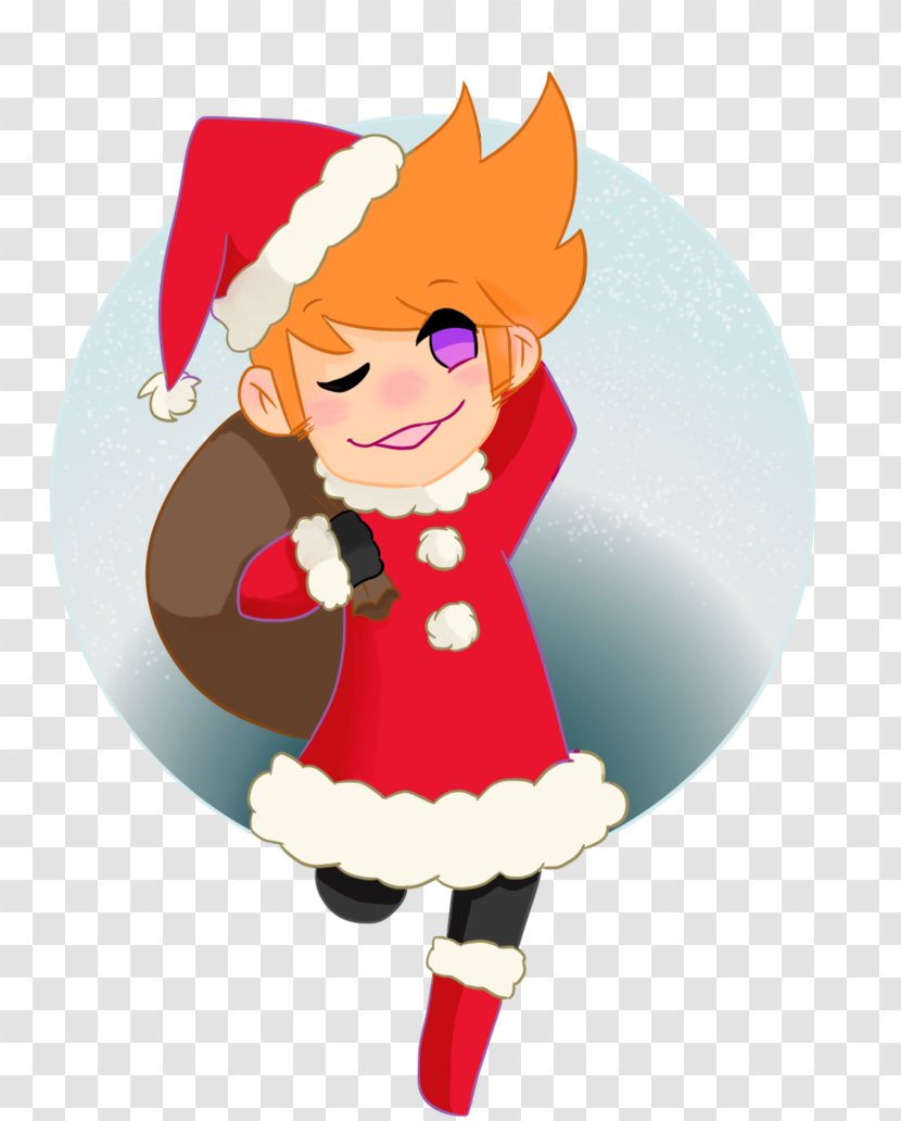 Christmas Ornament Santa Claus (M) Clip Art Illustration - Fictional Character Transparent PNG