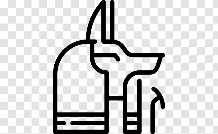Ancient Egypt Sobek Anubis Symbol Clip Art - Jackal Transparent PNG