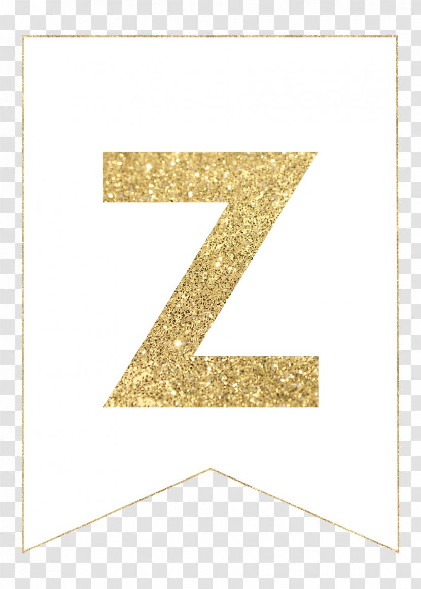 Letter Number Gold Alphabet Paper - Brand Transparent PNG