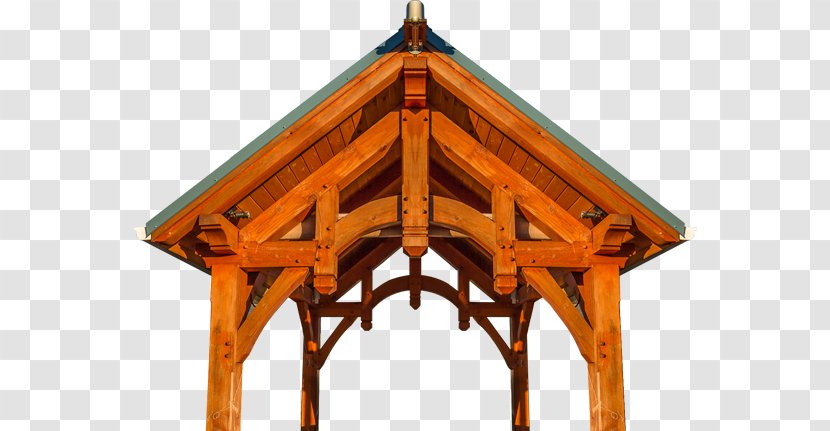 Hammerbeam Roof Timber Truss Framing - Floor - Wood Transparent PNG