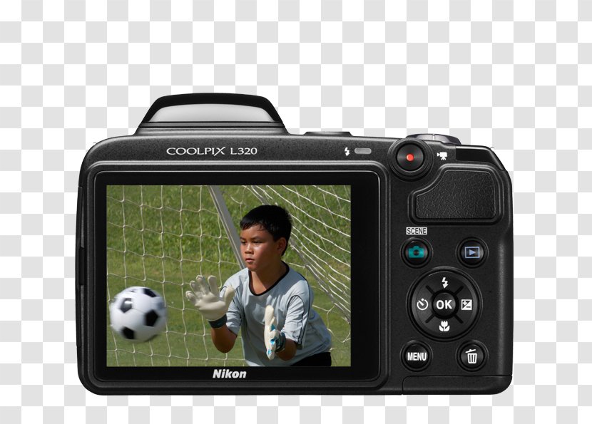 Point-and-shoot Camera Nikon COOLPIX L810 Zoom Lens - Digital Photography Transparent PNG