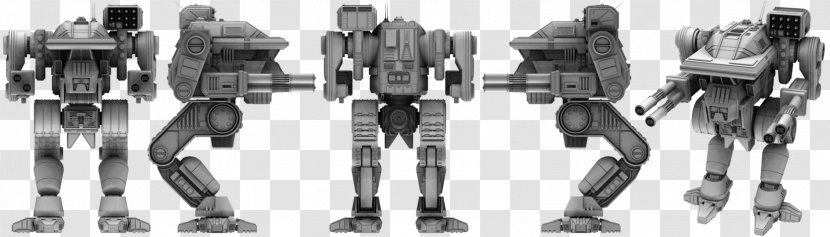 MechWarrior 3050 Work Of Art Artist DeviantArt - Black And White - Battlemech Transparent PNG