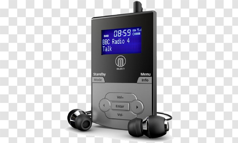 Digital Audio Broadcasting Petersfield Radio FM - Electronic Device Transparent PNG