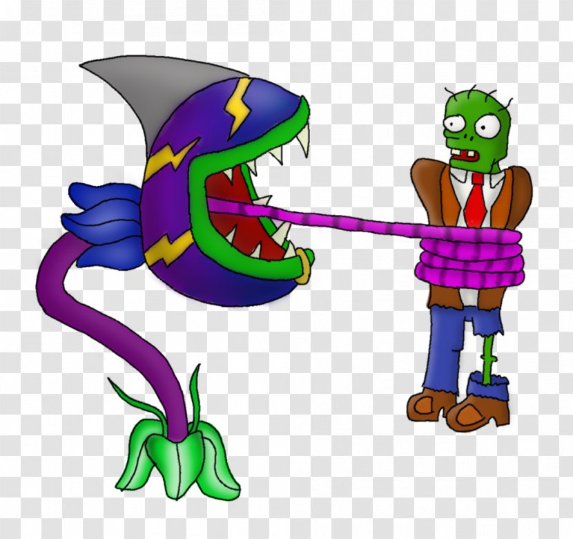 Plants Vs. Zombies: Garden Warfare 2 Zombies 2: It's About Time - Silhouette - Carnivorous Transparent PNG