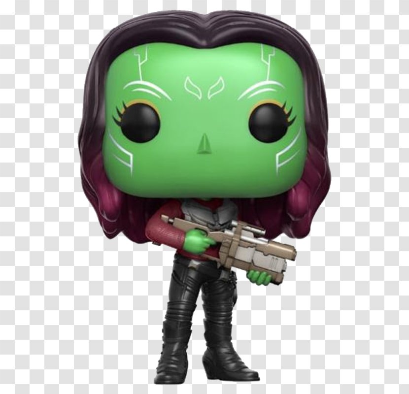 Gamora Rocket Raccoon Star-Lord Groot Drax The Destroyer - Collectable Transparent PNG