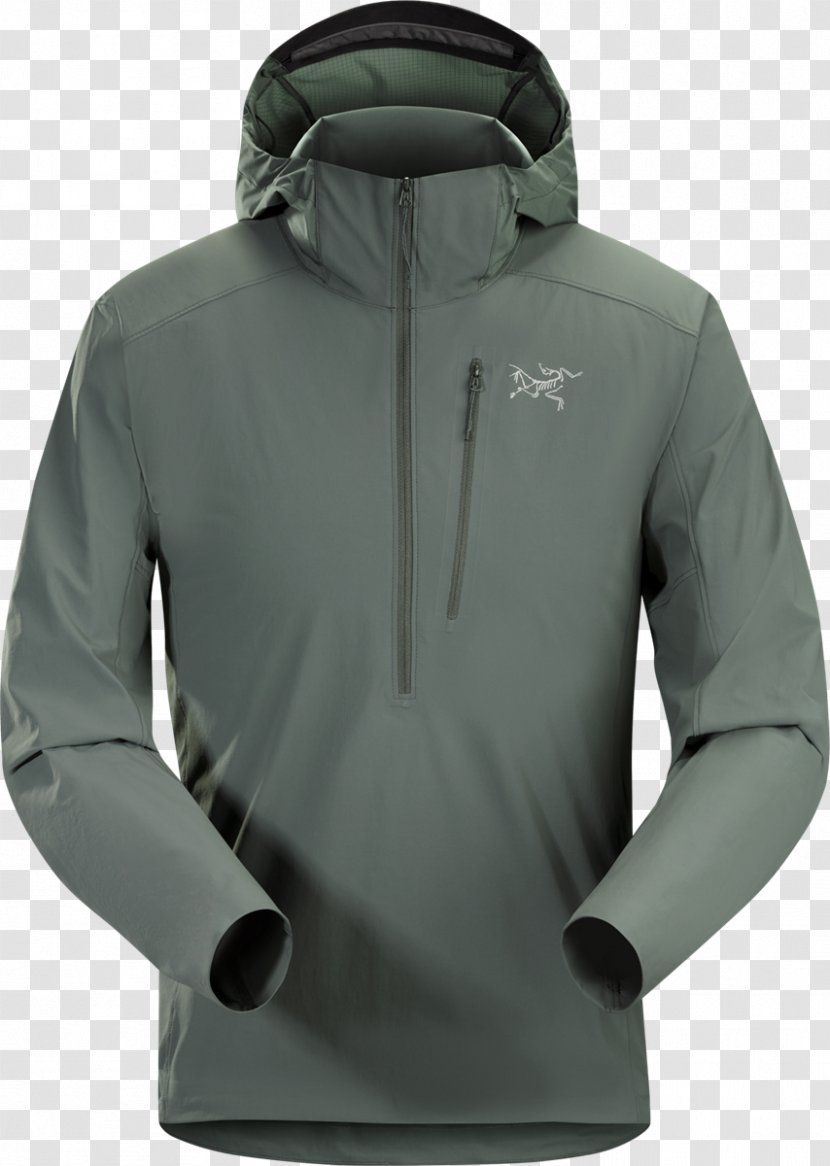 T-shirt Arc'teryx Hoodie Sweater Clothing - Polar Fleece Transparent PNG