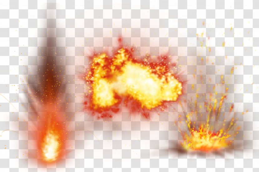 The Sparks Flame Warmly - Image File Formats - Nuclear Explosion Transparent PNG