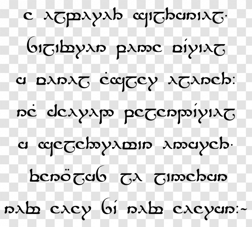 Quenya Sindarin A Elbereth Gilthoniel Elvish Languages Varda - Constructed By J R Tolkien - Tree Teng Transparent PNG