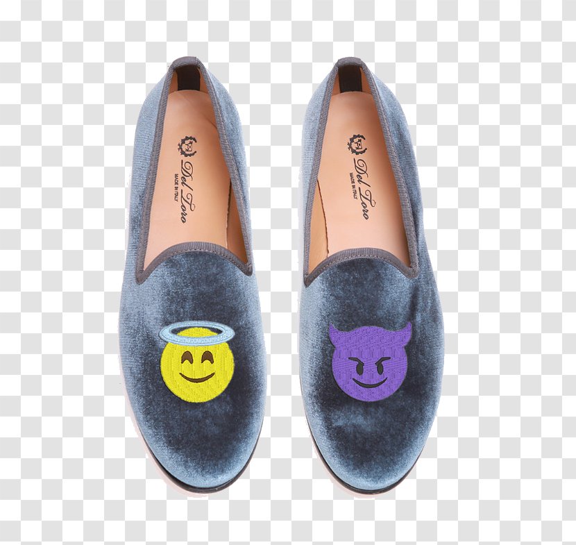 Slip-on Shoe Fashion Emoji Clothing Slipper - Moccasin Transparent PNG