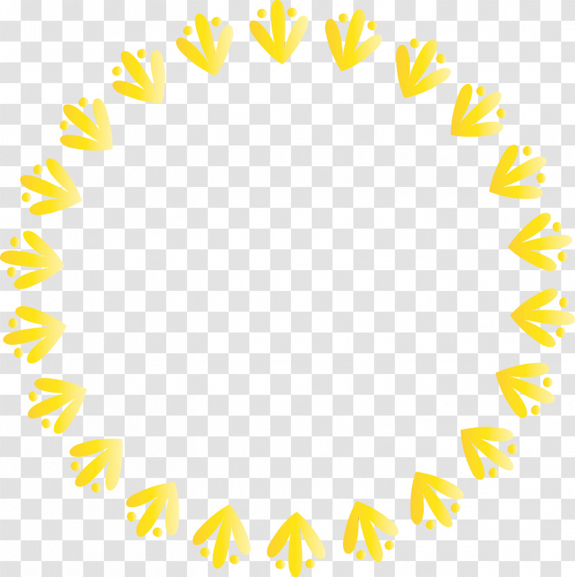 Yellow Circle Transparent PNG