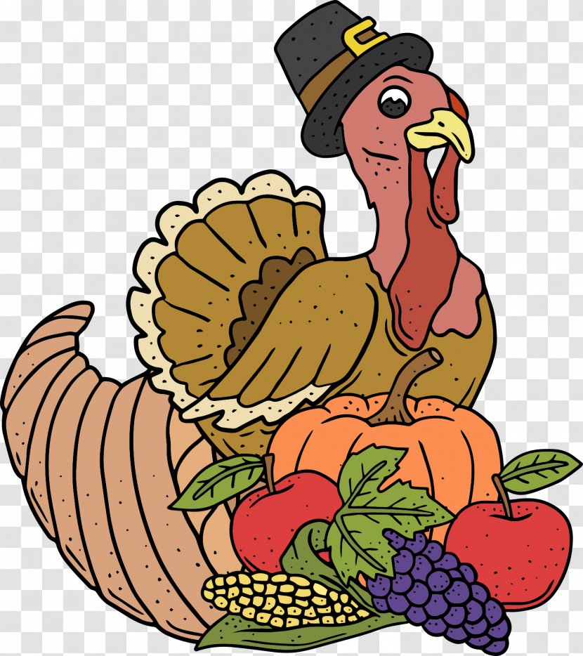 Turkey Thanksgiving Pumpkin Clip Art - Beak - And Transparent PNG