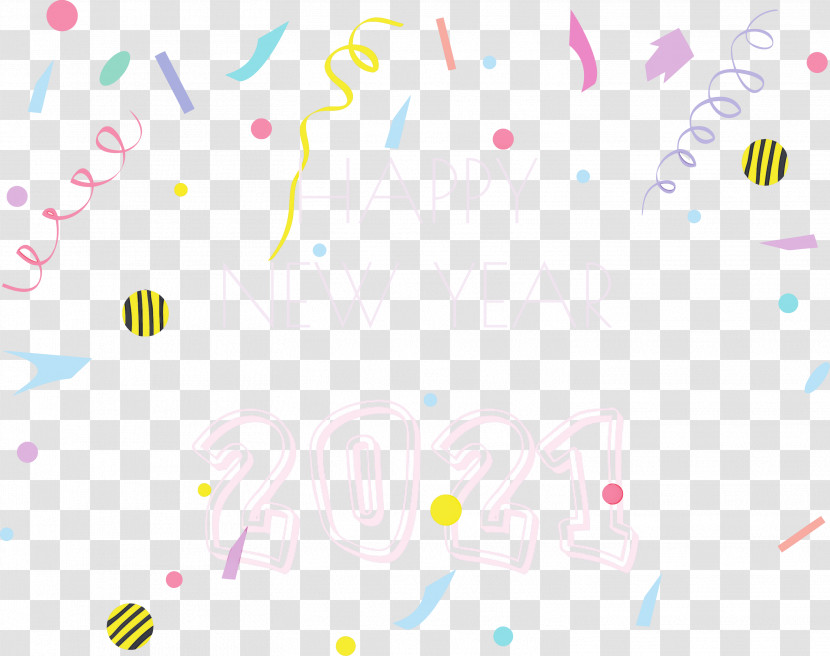 2021 Happy New Year 2021 New Year Transparent PNG