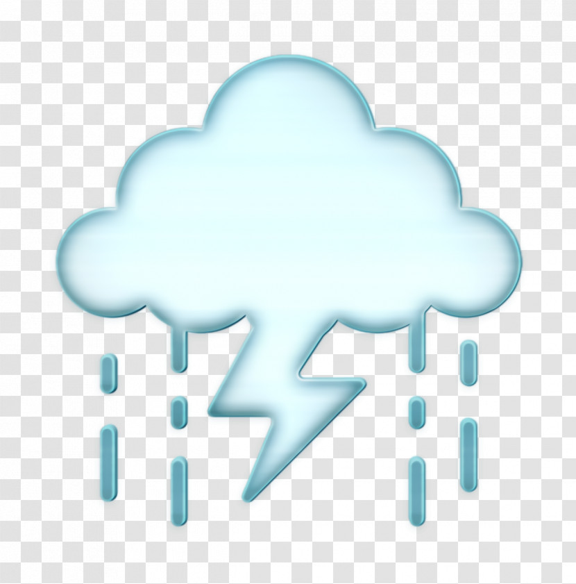 Storm Icon Rain Icon Reneweable Energy Icon Transparent PNG