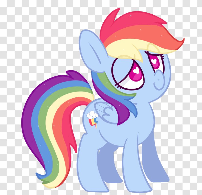 Pony Rainbow Dash Pinkie Pie Applejack - Cartoon Transparent PNG