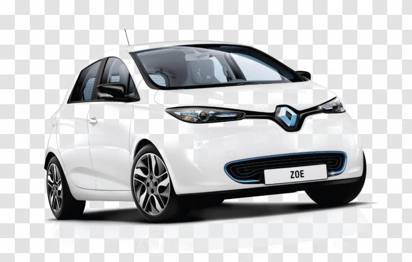 Renault ZOE Electric Vehicle Car Z.E. - Brand Transparent PNG