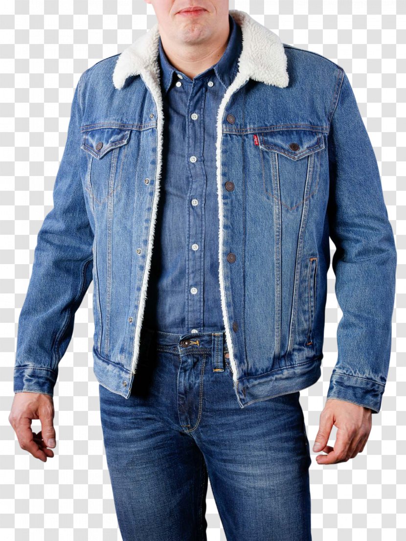 Denim Jeans Jean Jacket Shirt - Flight - Levis Transparent PNG